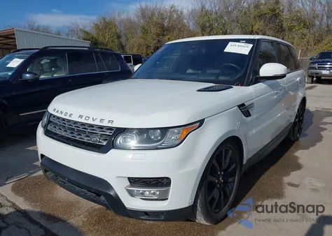 2016 Land Rover Range Rover Sport 3.0L V6 Turbocharged Diesel Hse Td6 из США, поврежденный, VIN SALWR2KF3GA632498